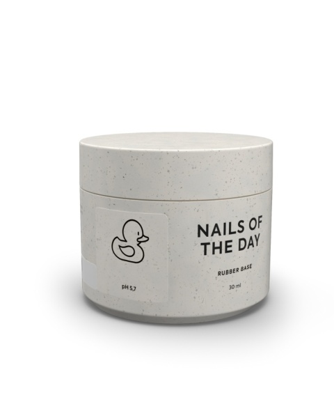 NAILSOFTHEDAY Rubber Base – kauczukowa baza hybrydowa, 30 ml