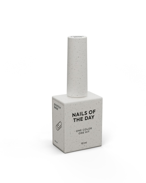 NAILSOFTHEDAY Scotch Base – płynna baza hybrydowa do wcierki i pedicure, 10 ml