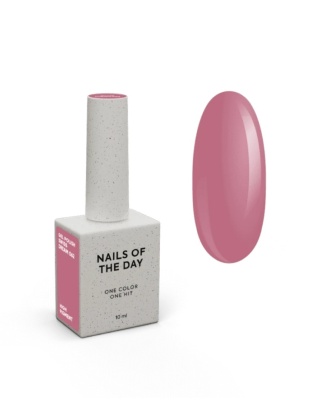 NAILSOFTHEDAY Swiss Dream Gel Polish – pudrowy różowy lakier hybrydowy, 10 ml