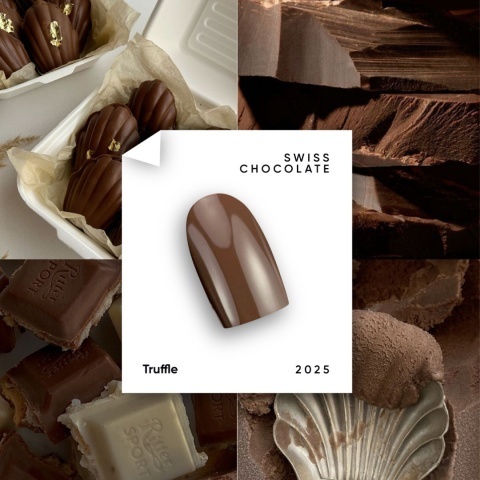 NAILSOFTHEDAY Truffle Gel Polish – ciemny karmelowy lakier hybrydowy, 10 ml