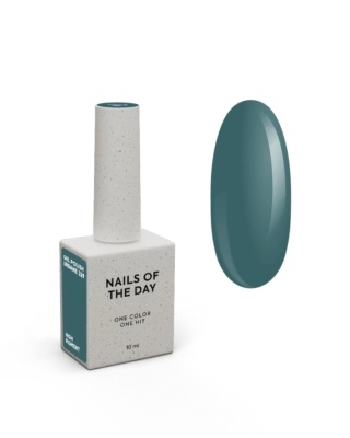 NAILSOFTHEDAY Urbane Gel Polish – szaro-zielony lakier hybrydowy, 10 m
