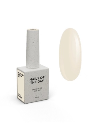 NAILSOFTHEDAY Vanilla Gel Polish – beżowy lakier hybrydowy, 10 ml