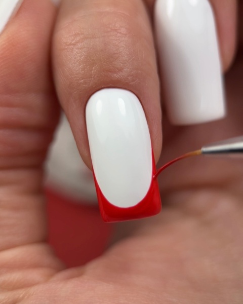 NAILSOFTHEDAY White Gel Polish – biały lakier hybrydowy, 10 ml