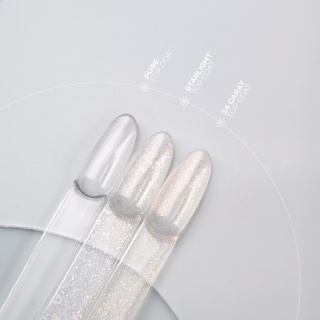 PB NAILS Pure Top Coat - top nawierzchniowy UV/LED do żeli i hybryd, 8 ml