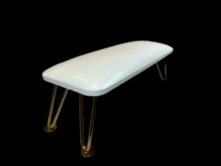 Podpórka pod dłonie z ekoskóry do manicure – elegancka, stabilna, komfortowa