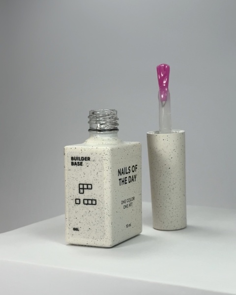 NAILSOFTHEDAY Builder Base Strong Gel – żel-baza pod twarde materiały, 10 ml