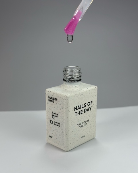 NAILSOFTHEDAY Builder Base Strong Gel – żel-baza pod twarde materiały, 10 ml