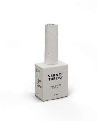 NAILSOFTHEDAY Builder Base Strong Gel – żel-baza pod twarde materiały, 10 ml