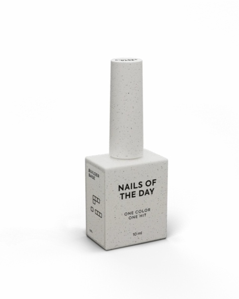 NAILSOFTHEDAY Builder Base Strong Gel – żel-baza pod twarde materiały, 10 ml