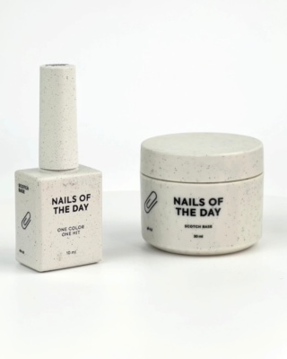 NAILSOFTHEDAY Scotch Base – płynna baza hybrydowa do wcierki i pedicure, 30 ml