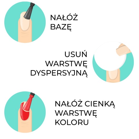 Lakier Hybrydowy Yoshi 252 Santa Claws 6 ml – czerwony z drobiną