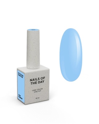 NAILSOFTHEDAY Jeans Gel Polish – chłodny niebiesko-szary lakier hybrydowy, 10 ml