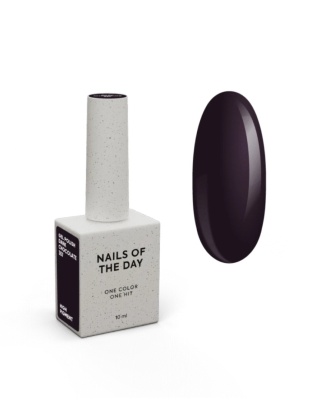 NAILSOFTHEDAY Dark Chocolate Gel Polish – lakier hybrydowy 10 ml