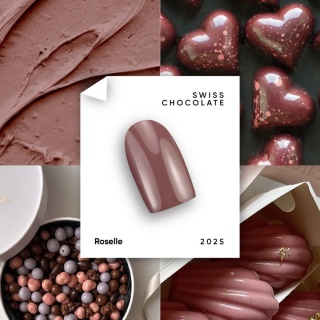 NAILSOFTHEDAY Roselle Gel Polish – ciepły brązowo-różowy lakier hybrydowy 10 ml