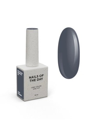 NAILSOFTHEDAY Graphite Gel Polish – szary lakier hybrydowy 10 ml
