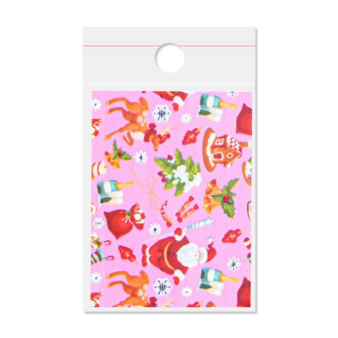 Folia transferowa Christmas Nr 33 – świąteczna folia do paznokci 100 cm