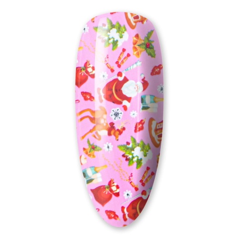 Folia transferowa Christmas Nr 33 – świąteczna folia do paznokci 100 cm