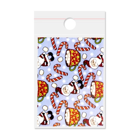 Folia transferowa Christmas Nr 11 – świąteczna folia do paznokci 100 cm