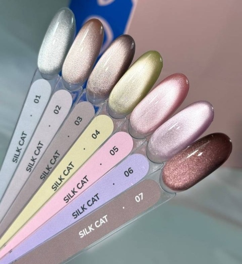 DIVNA Silk Cat Eye 01 – lakier hybrydowy z efektem kociego oka 9 ml