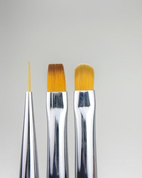 NAILSOFTHENIGHT Nail Art Brush – pędzelek liner 10 mm do cienkich linii