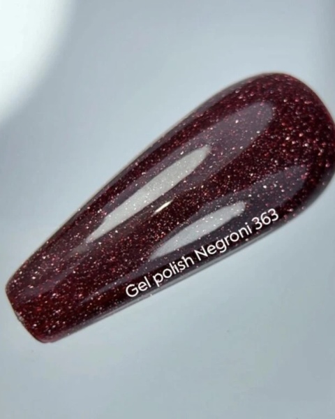 NAILSOFTHEDAY Negroni Gel Polish – bordowy lakier z odblaskiem 10 ml