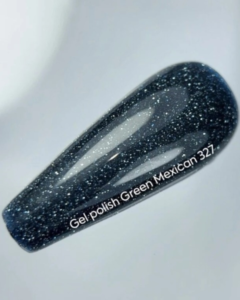 NAILSOFTHEDAY Green Mexican – ciemno-zielony lakier flash 10 ml