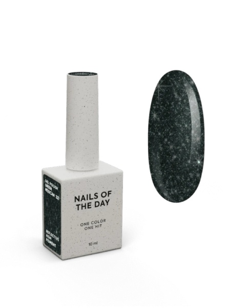 NAILSOFTHEDAY Green Mexican – ciemno-zielony lakier flash 10 ml