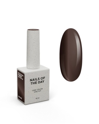 NAILSOFTHEDAY Korean Cat Eye 16 – brązowy lakier kocie oko 10 ml