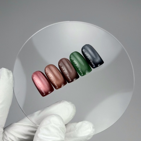 NAILSOFTHEDAY Korean Cat Eye 14 – czerwony lakier kocie oko 10 ml