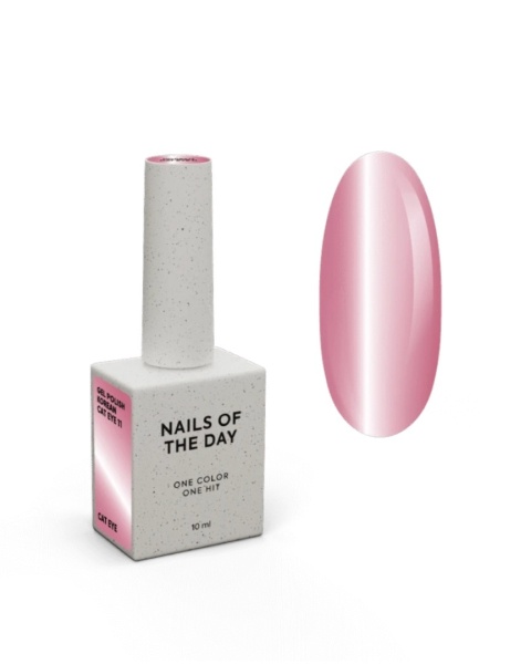 NAILSOFTHEDAY Korean Cat Eye 11 – różowy lakier kocie oko 10 ml