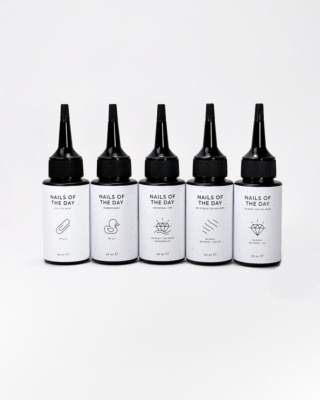 NAILSOFTHEDAY Universal Top – błyszczący top UV no wipe 50 ml