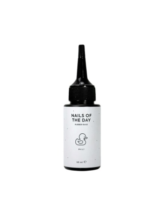 NAILSOFTHEDAY Rubber Base – kauczukowa baza hybrydowa 50 ml