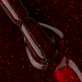 Lakier hybrydowy Masterpiece 8 ml – burgund z drobinkami, TPO Free