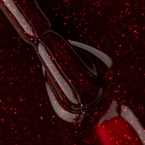 Lakier hybrydowy Masterpiece 8 ml – burgund z drobinkami, TPO Free