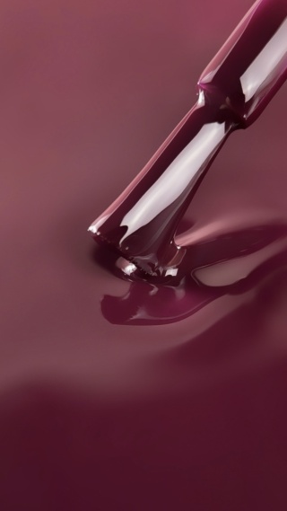 BIBLIOTEKA Gel Polish Claret 22 – winny lakier hybrydowy, 10 ml