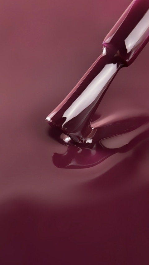 BIBLIOTEKA Gel Polish Claret 22 – winny lakier hybrydowy, 10 ml