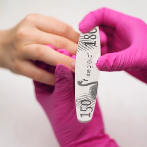 Aba Group Bezpieczny Pakiet pilnik ELIPSA 150/180 Flaming 25 szt. Standard