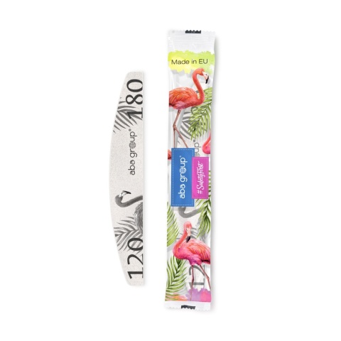 Aba Group Bezpieczny Pakiet pilnik PÓŁKSIĘŻYC 120/180 Flaming 25 szt. Standard