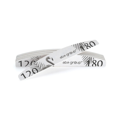 Aba Group Bezpieczny Pakiet pilnik PÓŁKSIĘŻYC 120/180 Flaming 25 szt. Standard