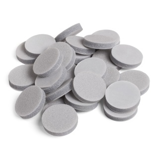 Aba Group nakładki do PodoDisc 25 mm #180 na gąbce 25 szt.