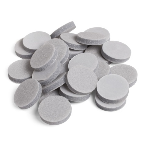 Aba Group nakładki do PodoDisc 25 mm #180 na gąbce 25 szt.