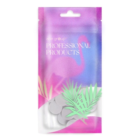 Aba Group nakładki do PodoDisc 25 mm #180 na gąbce 25 szt.