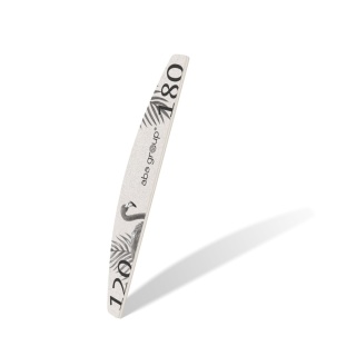 Aba Group pilnik do paznokci PÓŁKSIĘŻYC 120/180 Flaming 25 szt. Standard