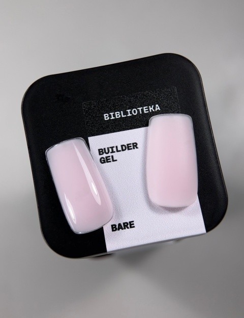 BIBLIOTEKA Builder Gel Bare 30 ml – naturalny żel budujący do paznokci