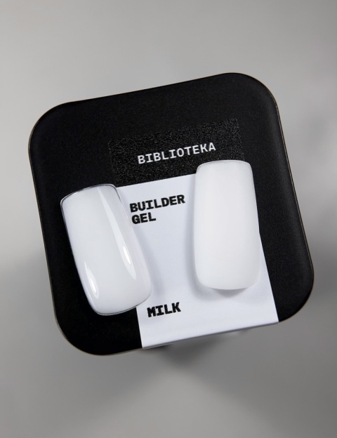 BIBLIOTEKA Builder Gel Milk 30 ml – mleczny żel budujący do modelowania