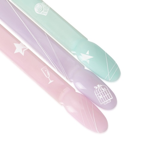 Blaszka do stempli ze wzorami COOI Nr 009 – stamping nail art