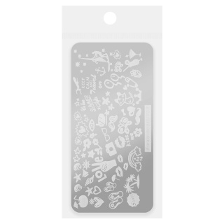 Blaszka do stempli ze wzorami Finger Angel V23 – stamping nail art