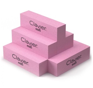 Blok Polerski CLAVIER 10szt. do Paznokci – Matowanie, Manicure