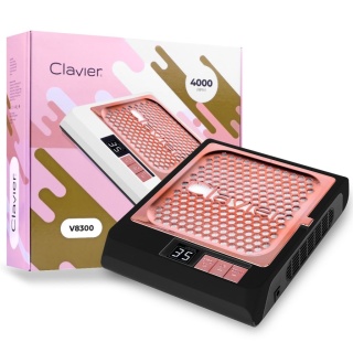 CLAVIER Pochłaniacz pyłu V8300 20W – manicure i pedicure, czarny
