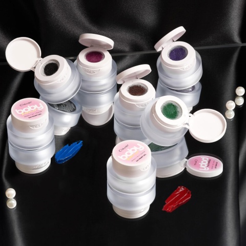 Clavier Baby Boomer żel 3w1 C03 Tempation 3g ombre nail art stamping